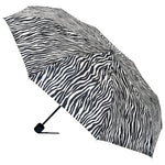 Brellerz Compact Classic Black and White Zebra